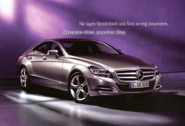 Mercedes-Benz CLS (C218): Predčasno razkritje
