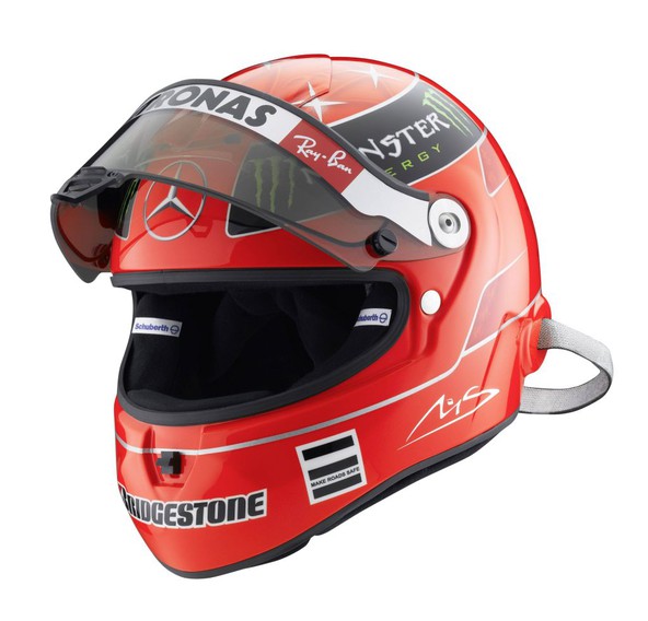 Schuberth Michael Schumacher 'Replica-Helme': Varnostna čelada za 2.950 evrov