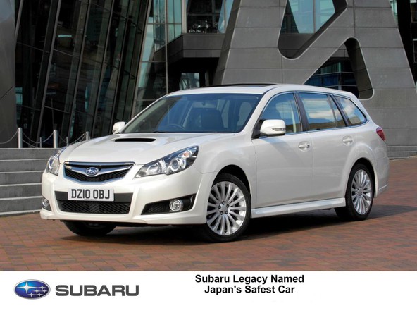 Subaru legacy & JNCAP: Legacy je najvarnejši japonski avtomobil