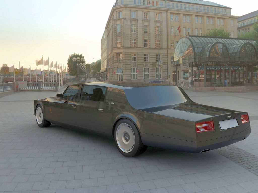 ZiL state limousine concept: Novo prevozno sredstvo ruske politične 