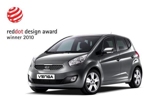 Kia venga: Z nagrado red dot za dizajn