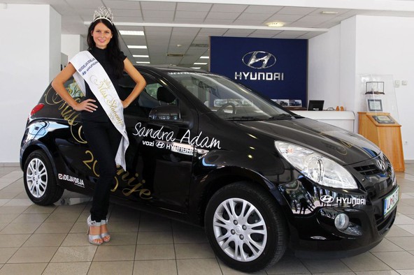 Hyundai: Uradno vozilo Miss Slovenije 2010
