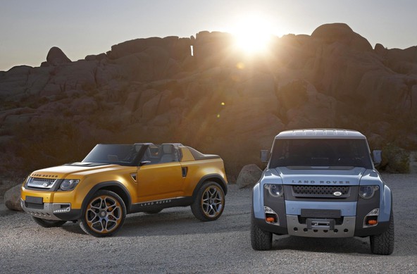 Land Rover DC100 in DC100 Sport : Prvič predstavljena na severnoameriškem trgu
