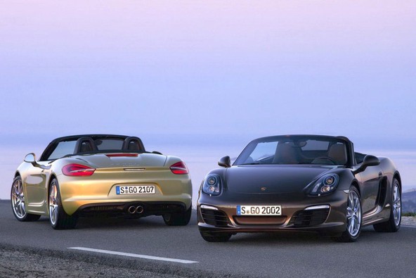 Porsche : Nova generacija boxsterja – roadsterja s sredinsko vgrajenim motorjem