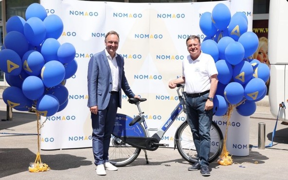 V Ljubljano prišla električna kolesa Nomago Bikes: V prvi fazi bo uporabnikom na voljo 75 električnih koles