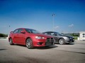 domača predstavitev: Mitsubishi lancer sportback & evolution X