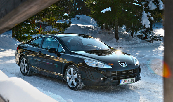 Peugeot 407 coupe 3,0 V6 HDi pack: Zopet dovolj samozavesten