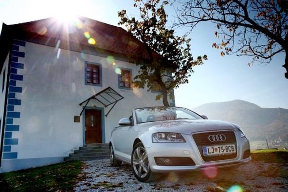 Audi A3 cabrio 1,8 T ambition: Zgoraj brez pozimi?