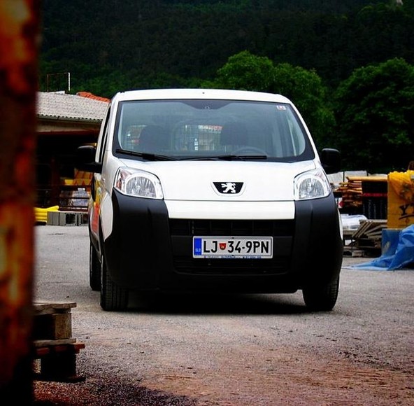 Peugeot bipper furgon 1,4 HDi: Praktika