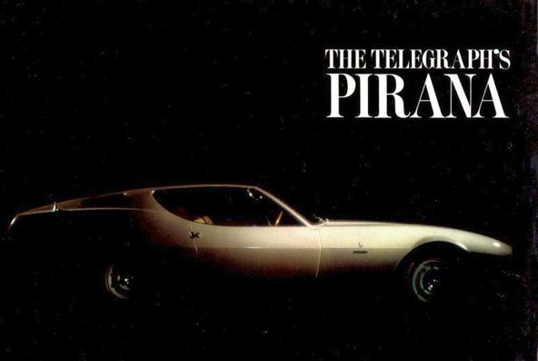 Jaguar pirana by Bertone: Prototip, nastal na pobudo novinarjev