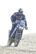 26. rally Dakar 2004: Drama med motoristi, Stanovnik ponovno uspešen