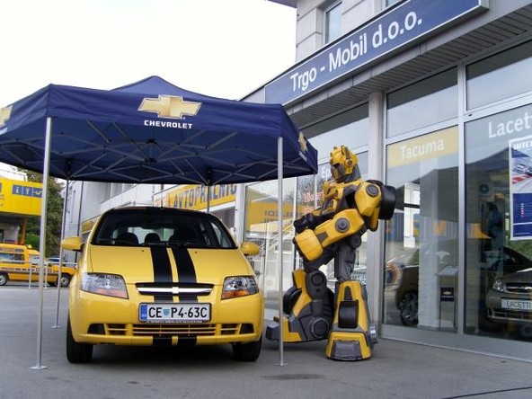 Chevrolet Aveo Transformer: Predan v enoletno uporabo