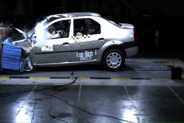 Dacia logan: Logan je na preskusu Euro NCAP dobil tri zvezdice