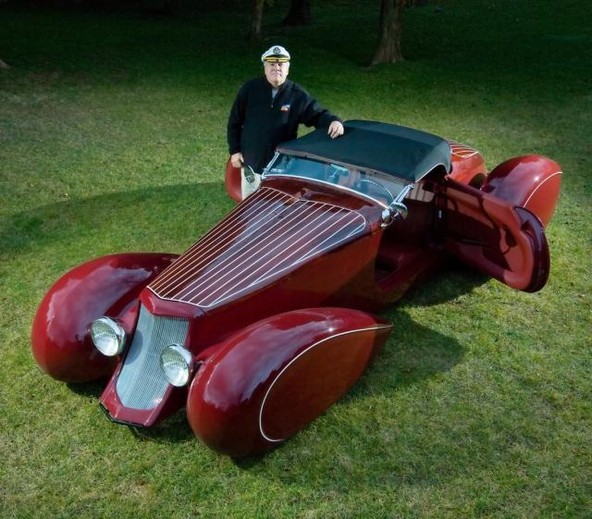 Deco Rides 'Boattail Speedster' II: Novodobni 'Art Deco'