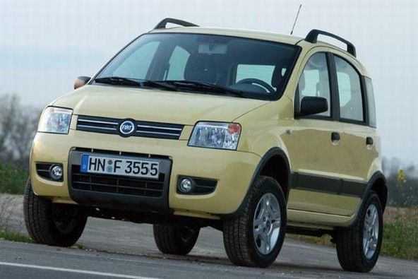 Fiat panda 4x4: Serijska izvedba