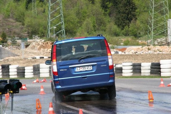 domača predstavitev: Mercedes-Benz vans Safety on tour