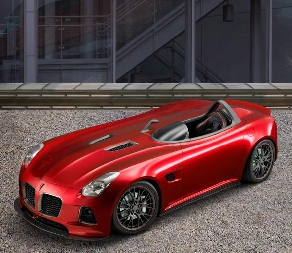 Pontiac solstice SD-290 concept: 'Retro Racer'