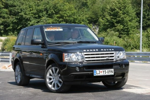 domača predstavitev: Range rover sport