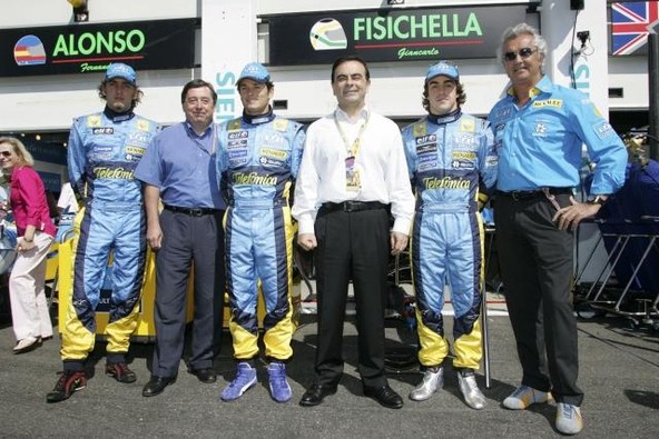 Renault F1 Team: Velika nagrada Francije, Magny-Cours, 3. julij 2005 - Alonsov &raquo;sprehod&laquo; do zmage ...