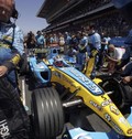 Renault F1 Team: Velika nagrada Španije, Barcelona, 8. maj 2005 - Oba Renaultova dirkača do točk