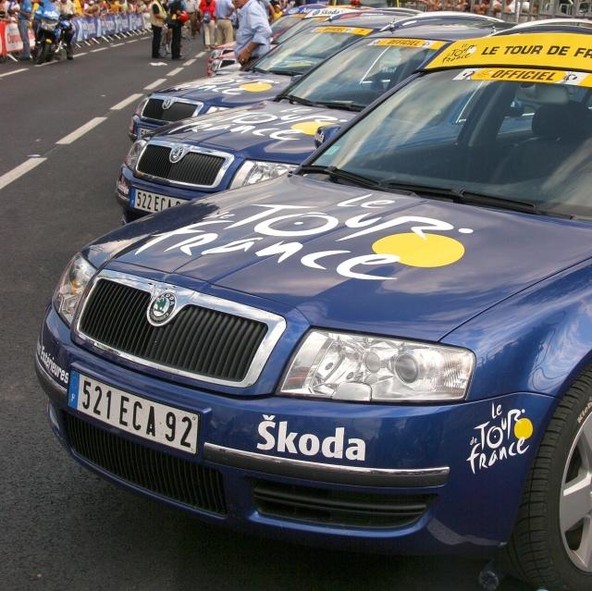 Škoda: Družba Škoda Auto podaljšala sodelovanje na Tour de France