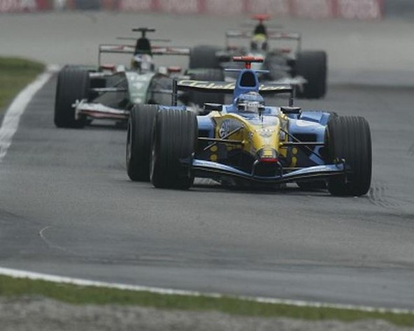 Velika nagrada Italije, Monza, 12.9.2004: Fernandu niso hoteli pomagati