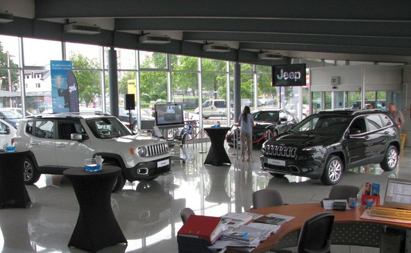 Jeep renegade & cherokee: Statična domača predstavitev