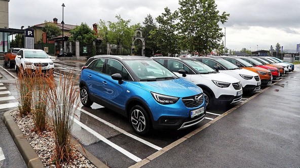 domača predstavitev: Opel Crossland X