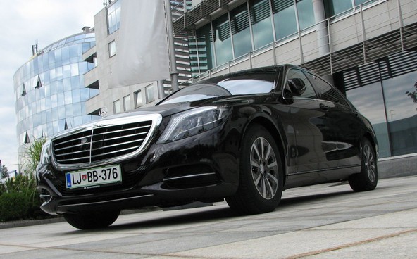 domača predstavitev: Mercedes-Benz razred S