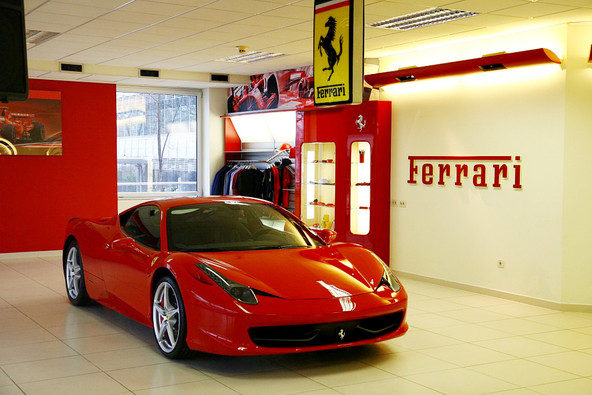 domača predstavitev: Ferrari 458 italia