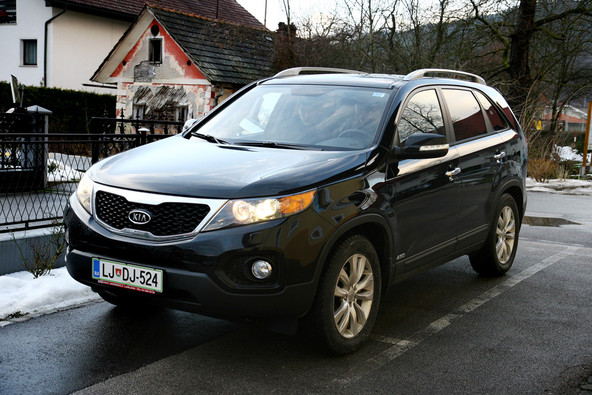 domača predstavitev: Kia sorento