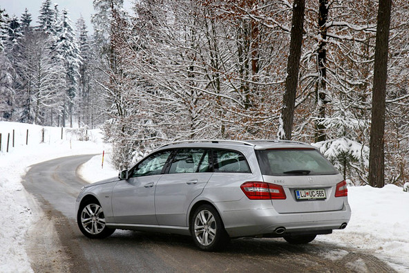 domača predstavitev: Mercedes-benz E karavan