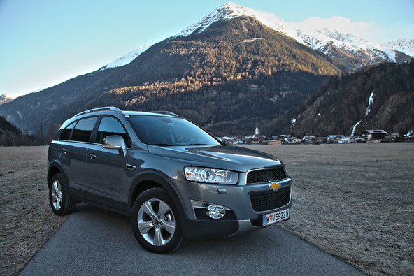 mednarodna predstavitev: Chevrolet captiva