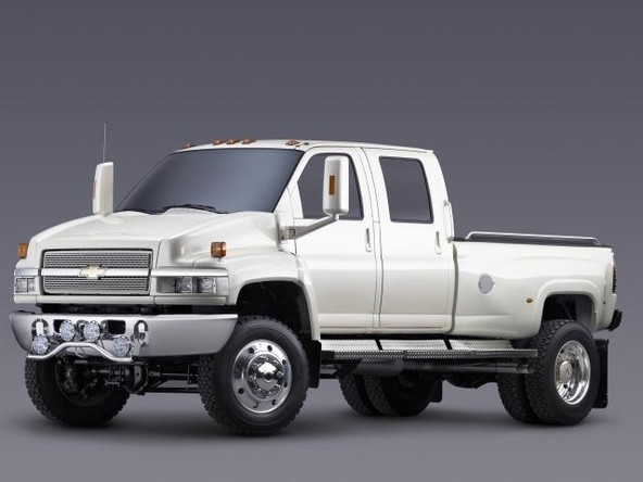 Chevrolet kodiak C4500 pick-up: 'King of the road'