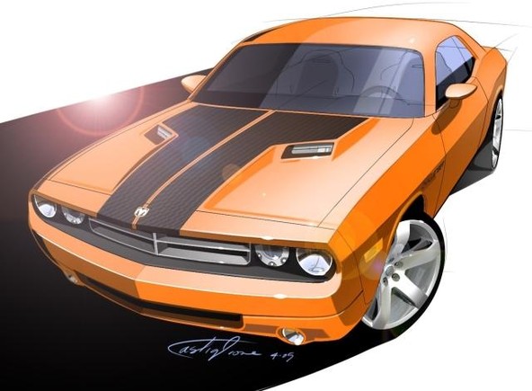 Dodge challenger concept: Legenda se vrača