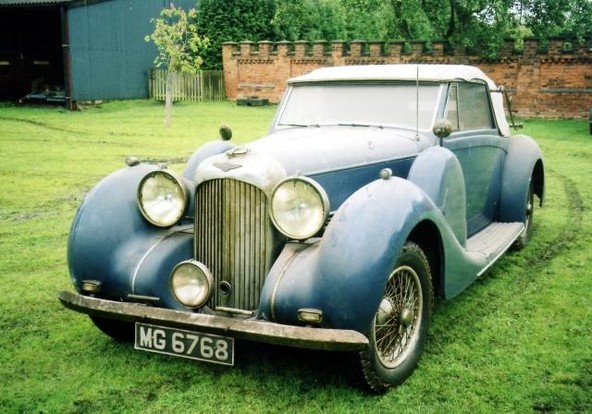 Lagonda V12 'Drophead Coupe': Skriti zaklad