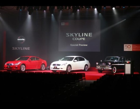 Nissan: Praznovanje 50. obletnice modela skyline