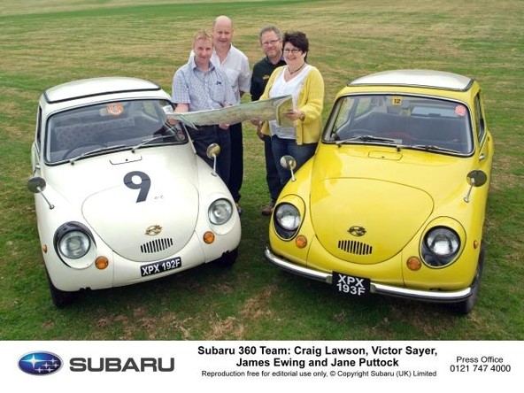 Rally ‘Liege-Brescia-Liege’: Nastop dveh Subarujevih legend