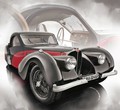 Bugatti Atalante 57S (1:12) - Bauer Exclusive