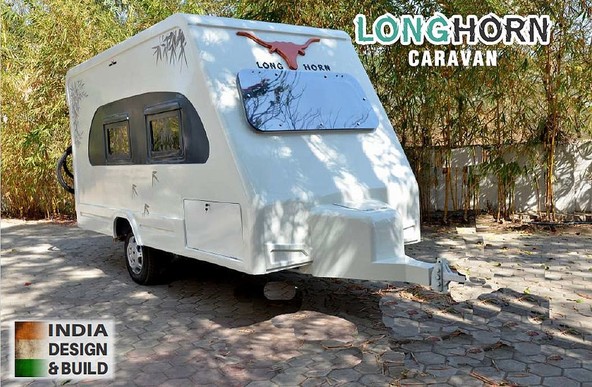 Longhorn Caravans: Prva indijska počitniška prikolica
