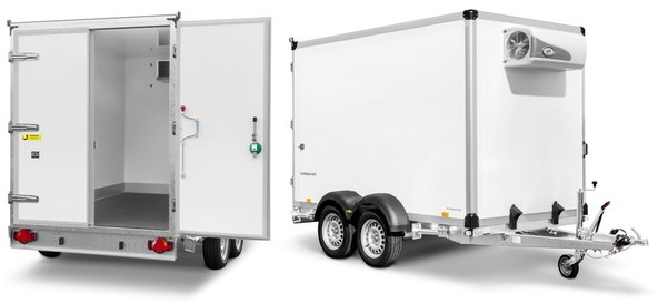 Humbaur HGK deluxe/deluxe tandem: Povečan in priklopljiv 'hladilni predal'