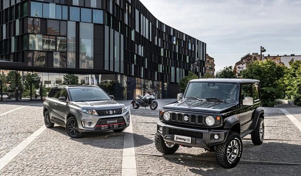 Suzuki jimny gan & vitara katana: Torinski predogled dveh posebnih različic