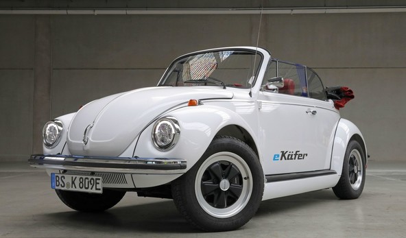 Volkswagen e-Käfer cabriolet: Napoved majhne serije