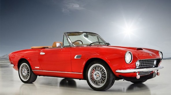 Electric GT roadster salon spider America EV: Elektrificirani fiat 124 spider