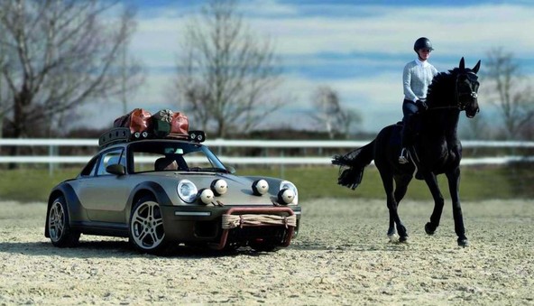 RUF rodeo concept: Obuditev spomina na safari porscheje