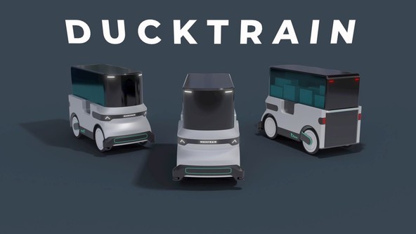 'Ducktrain' by DroidDrive: Ultimativna rešitev za dostavo do vrat?