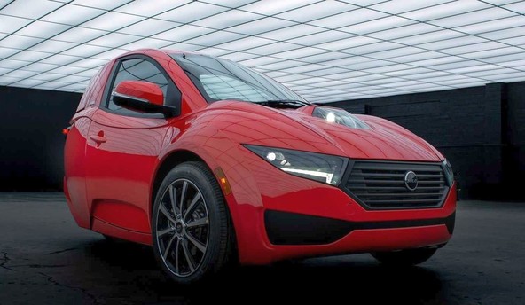 ElectraMeccanica solo: 3-kolesni 'Monoposto'