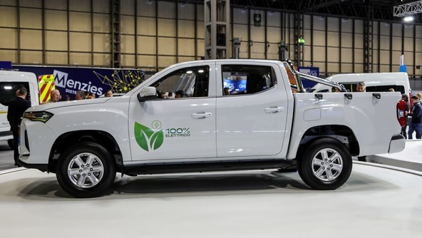 SAIC MAXUS T90 EV PICK-UP: Evropska premiera električnega poltovornjaka
