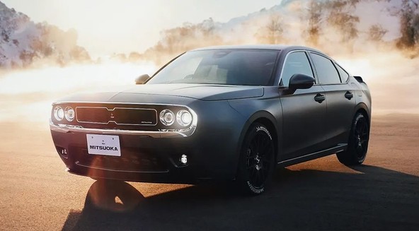 Mitsuoka M55 concept: Amerikanizirana honda