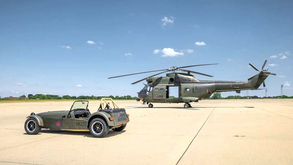 Caterham & Royal Air Force (RAF): 'Aerotuning' za različico seven 360R